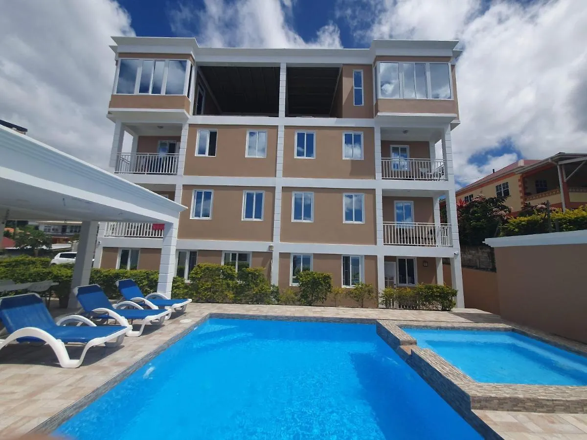 2 Minutes From Roseau, Cozy Studio With Shared Pool דירה רוזו