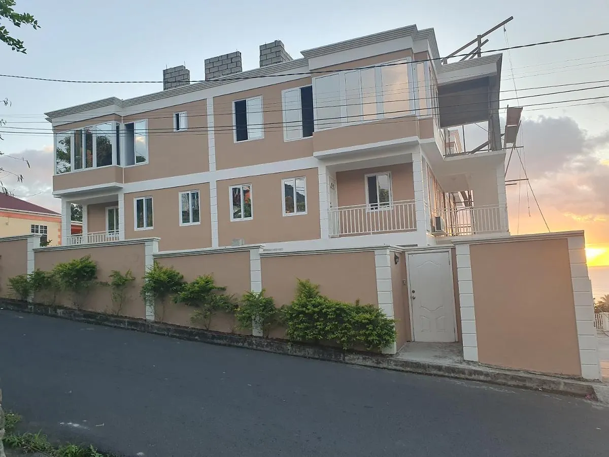 2 Minutes From Roseau, Cozy Studio With Shared Pool דומיניקה